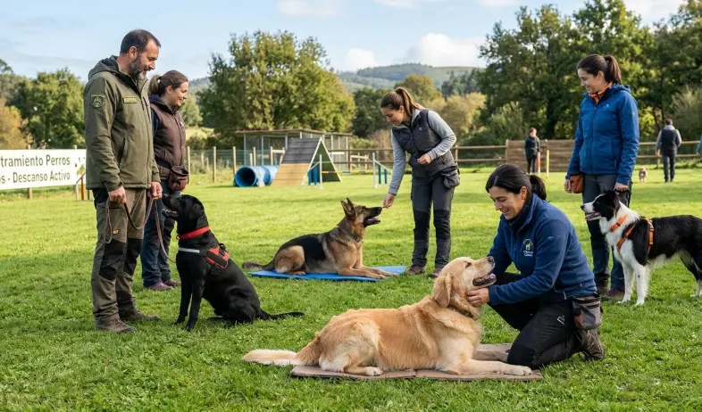 Adiestramiento de Perros Adultos: Trucos Nuevos y Terapia contra el Estrés