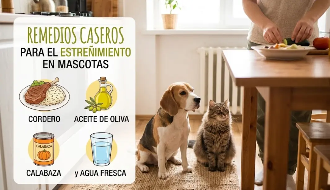 Estreñimiento en Perros y Gatos: Remedios Caseros Efectivos y Cuándo Preocuparse