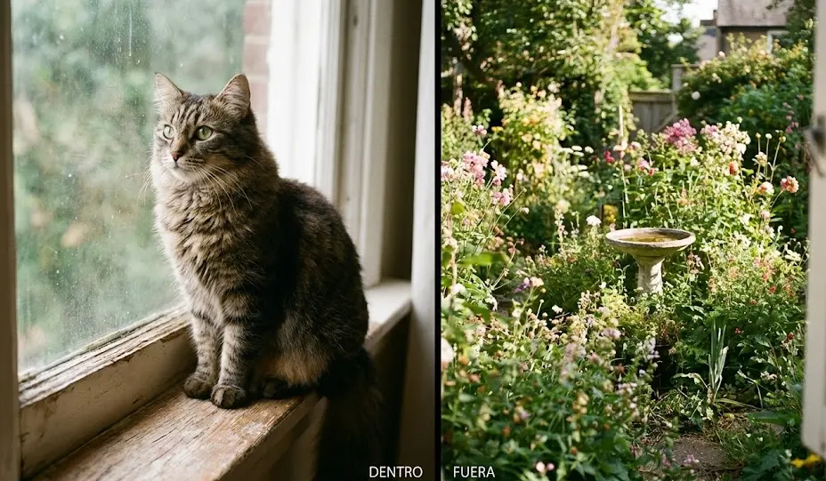 ¿Dejar Salir al Gato o No? La Verdad Incómoda sobre Gatos Indoor vs. Outdoor