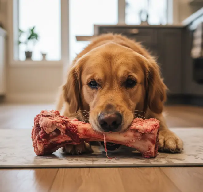 Huesos para Perros: Recreativos vs. Carnosos (Guía de Seguridad Dental y Digestiva)