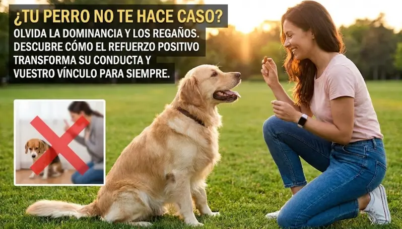 Refuerzo Positivo: La Ciencia de Educar a tu Perro Sin Gritos ni Castigos